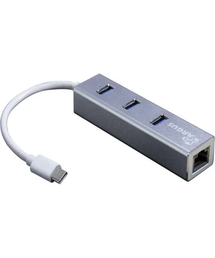 Inter-Tech Lan-Adapter Argus It-410-S Usb-C Gigabit Ethernet