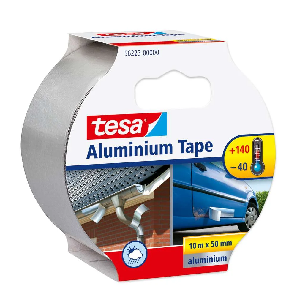 TESA 56223-00000-01 FITA ADESIVA 10 M ALUMÍNIO PR.