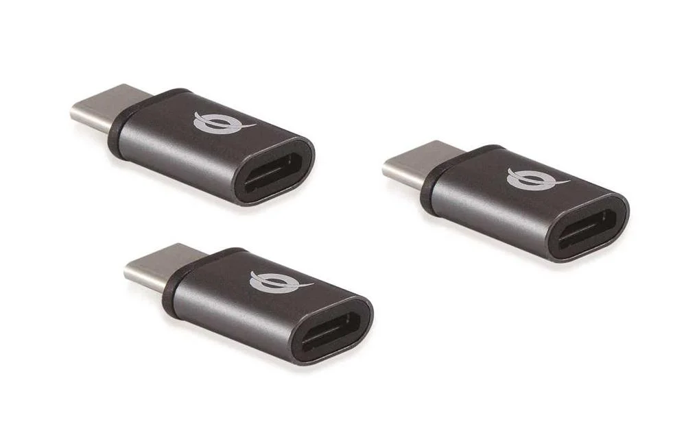 Conceptronic Adapter Usb-C -> Micro Usb 3.0      3er-Pack Gr