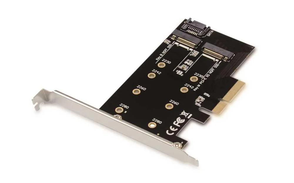 Conceptronic Pci Express Card 2-Port M.2 SSD Adapter