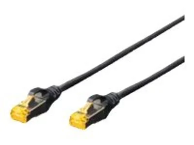 DIGITUS 3M CAT6A S/FTP CABO DE REDE PRETO S/FTP (.