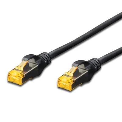 DIGITUS DK-1644-A-050/BL CABO DE REDE PRETO 5 M C.