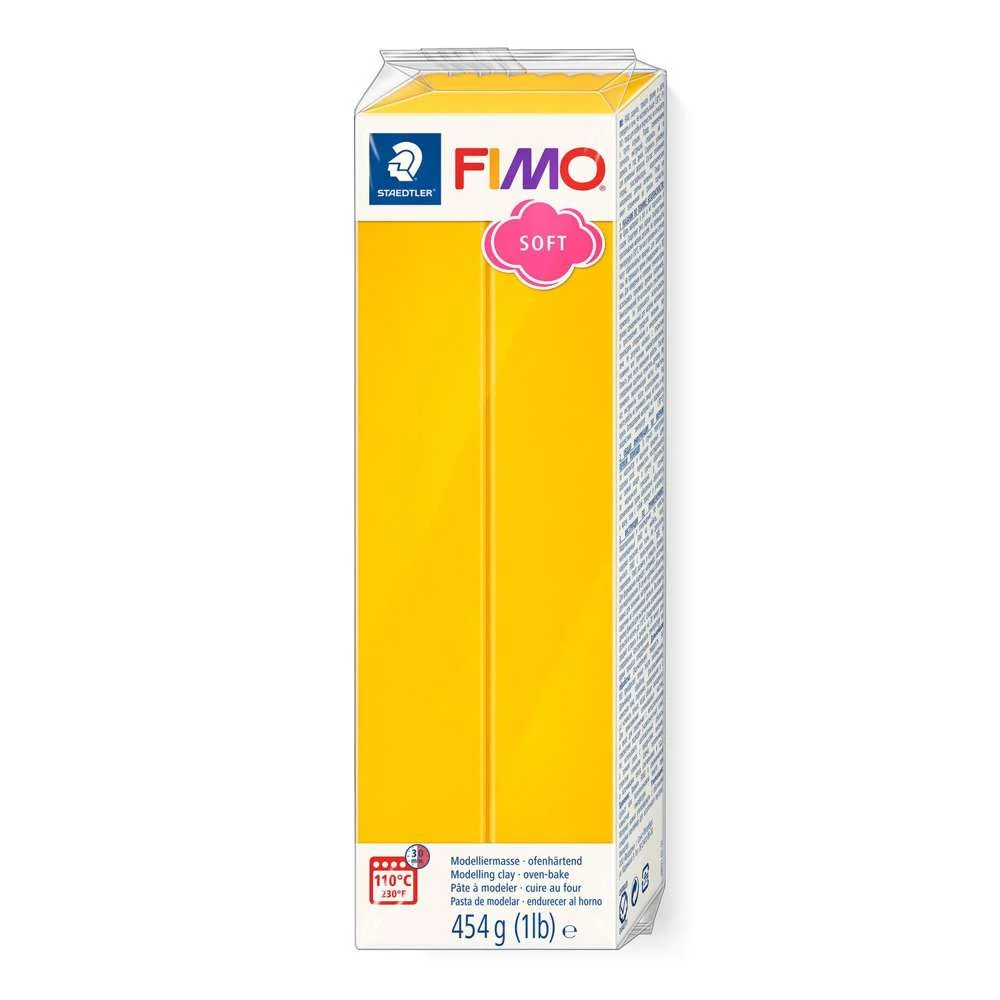 Fimo Mod.Masse Fimo Soft 454g Sonnengelb