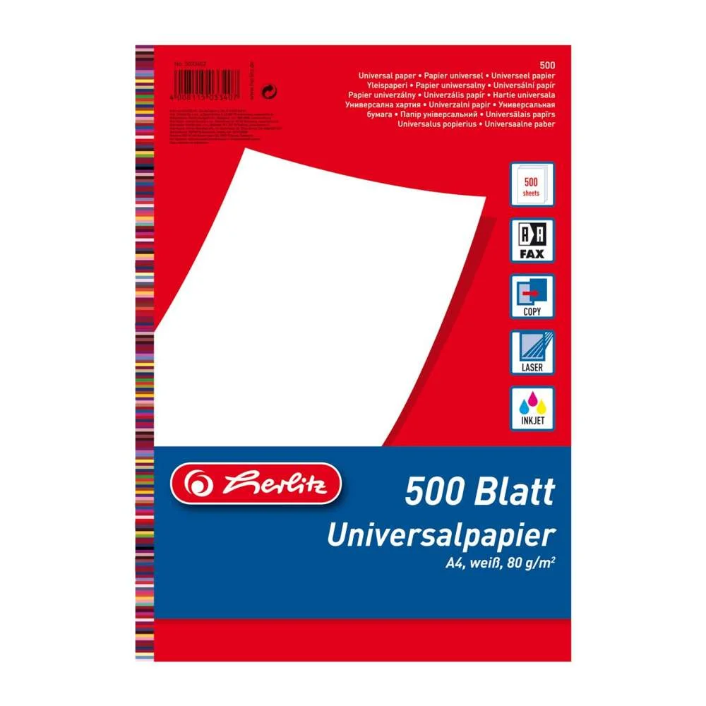 HERLITZ 5033402 PAPEL PARA IMPRESSÃO A4 (210X297 .