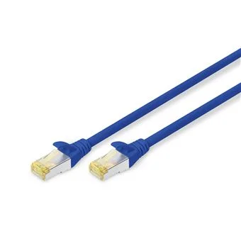 DIGITUS DK-1644-A-0025/B CABO DE REDE AZUL 0,25 M.
