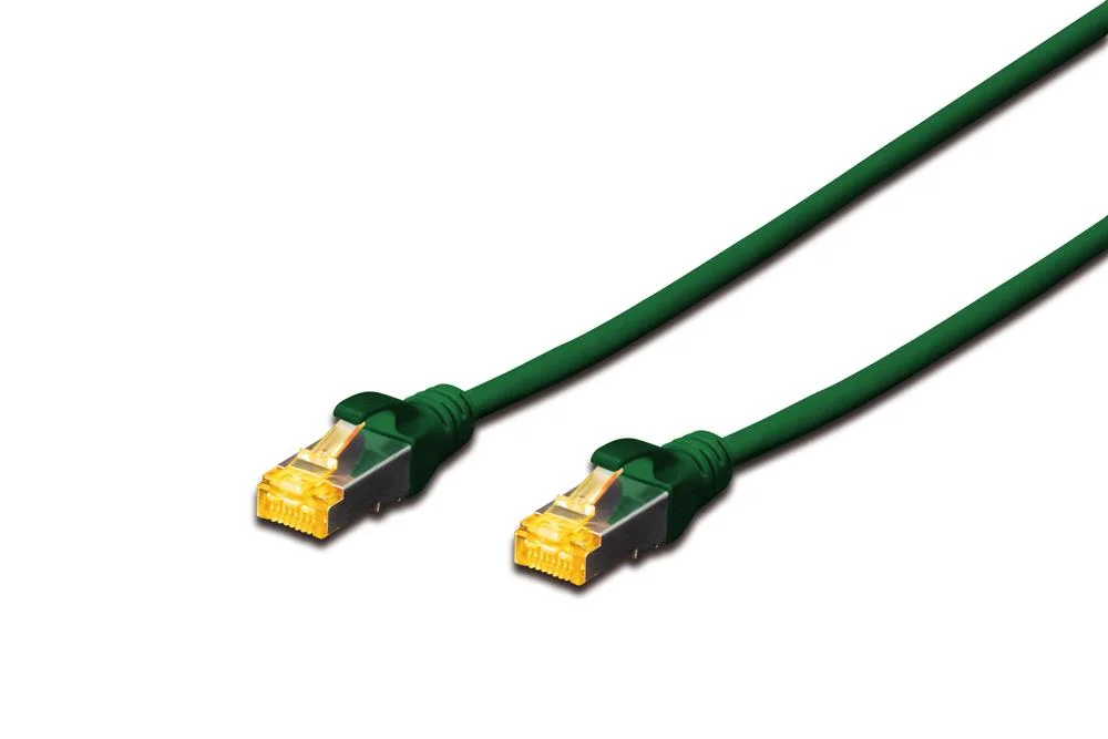 DIGITUS 2M CAT6A S/FTP CABO DE REDE VERDE S/FTP (.