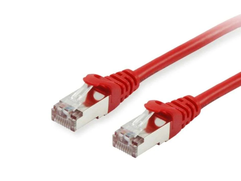 Equip Patchkabel Cat6   S/Ftp 2xrj45  0.50m Rot         Lszh Polybeutel