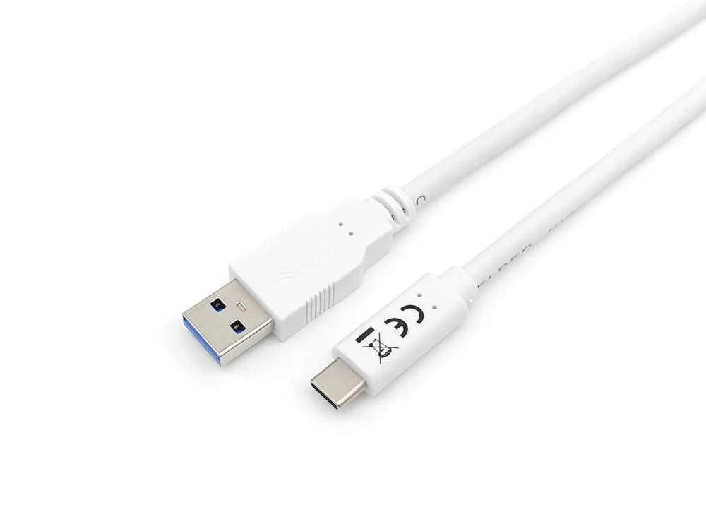 Cabo Equip 128363 Usb-C 3.2 P/ Usb-A Pd 60w 1m Branco