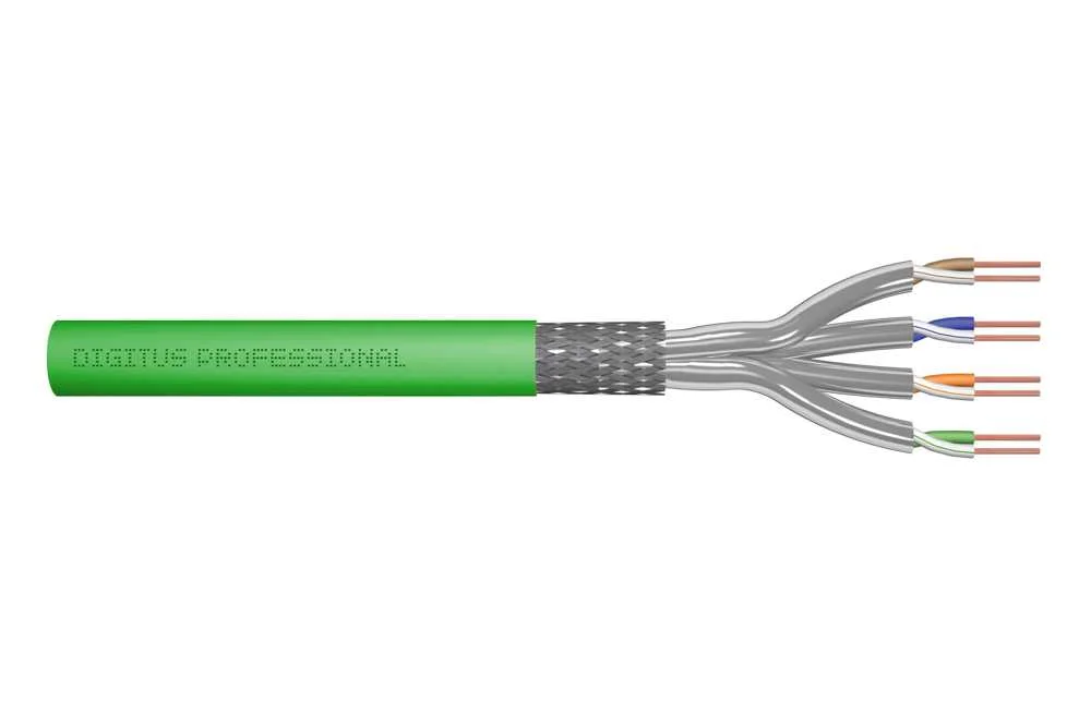 Digitus Cat 8.2 S/Ftp Installationskabel, 100m, Simplex, Dca