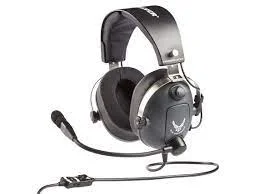 Auscultadores Headset T.Flight U.S. Air Force Preto/Cinzento - Thrustmaster