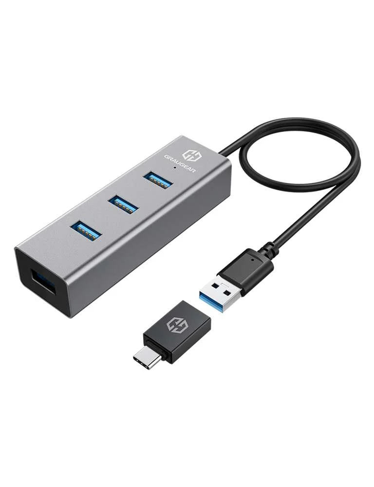 Graugear Usb-Hub 4x Usb 3.0 Ports Type-A Retail