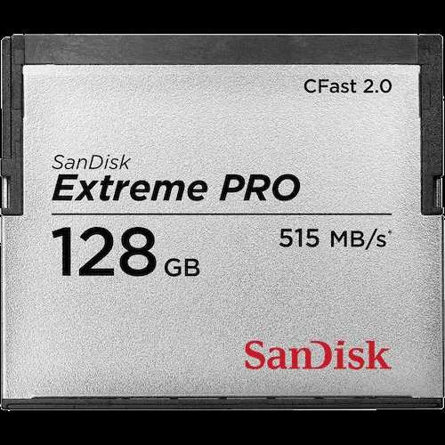 Sandisk Sdcfsp-128g-G46d Cartão de Memória 128 Gb.