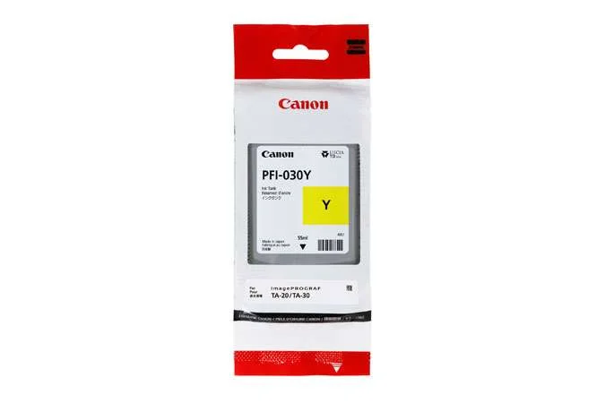 Canon Ink Cart. Pfi-030y F?r Ipg Ta-20/Ta-30 Yellow (3492c001)