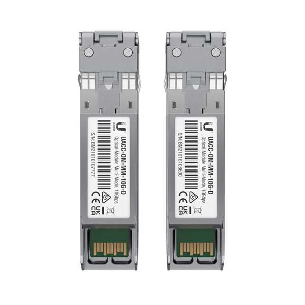 Ubiquiti Sfp+ Optical Module 10 Gbps Multi-Mode, 2-Pack