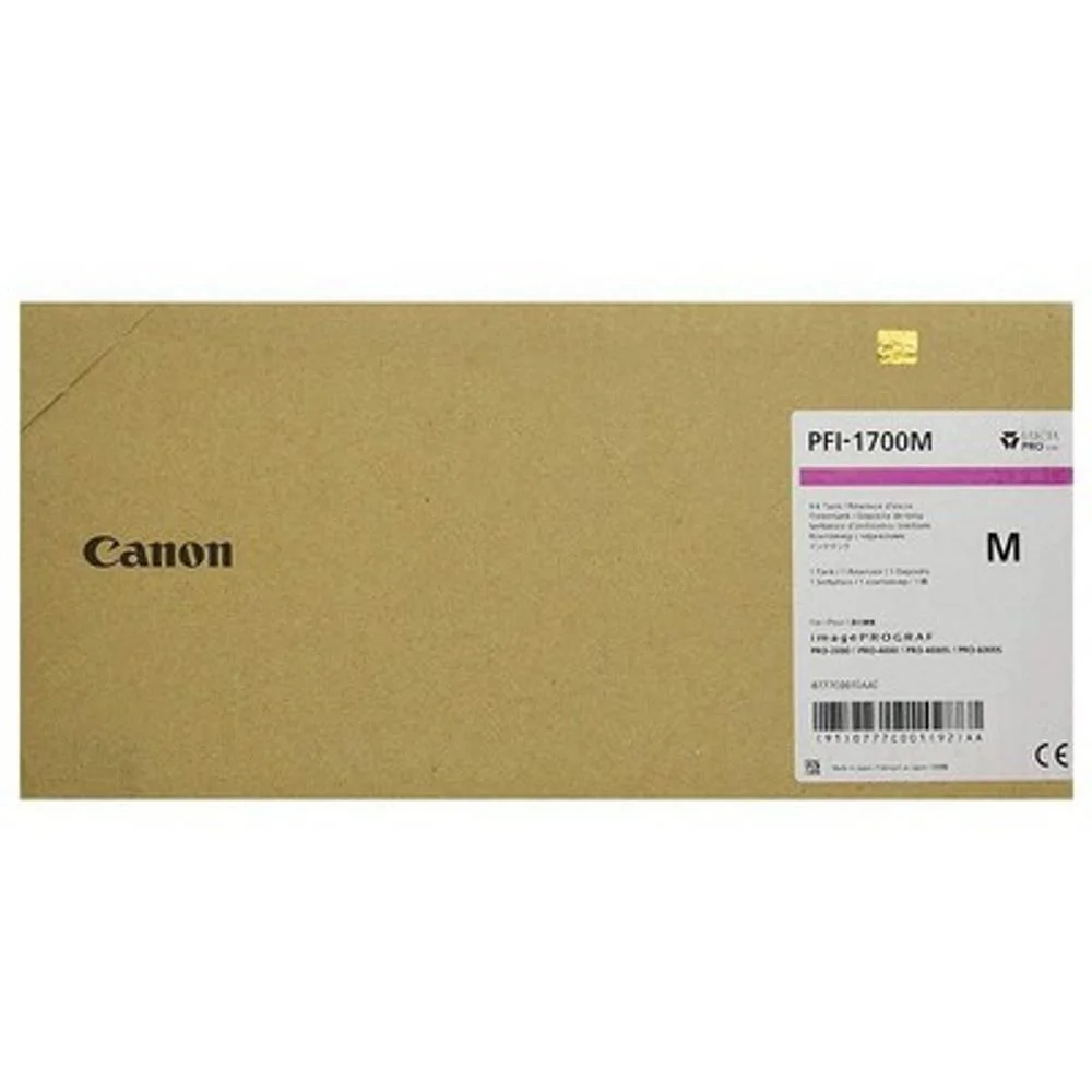 Canon Ink Cart. Pfi-1700 F?r Image Prograf Pro-2000, Pro-4000, Pro-4000s, Pro-6000s Photo Magenta (0