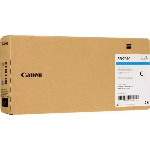 Canon Pfi-707c Tinteiro Original Ciano