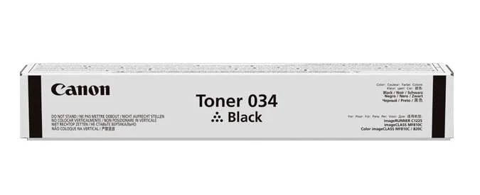 CANON 034 TONER 1 UNIDADE(S) ORIGINAL PRETO