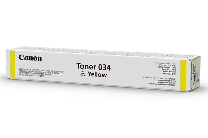 Canon 034 Toner 1 Unidade(S) Original Amarelo