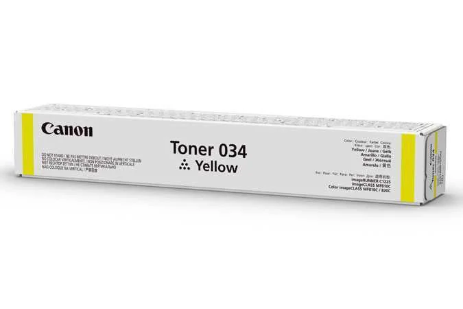 CANON 034 TONER 1 UNIDADE(S) ORIGINAL AMARELO