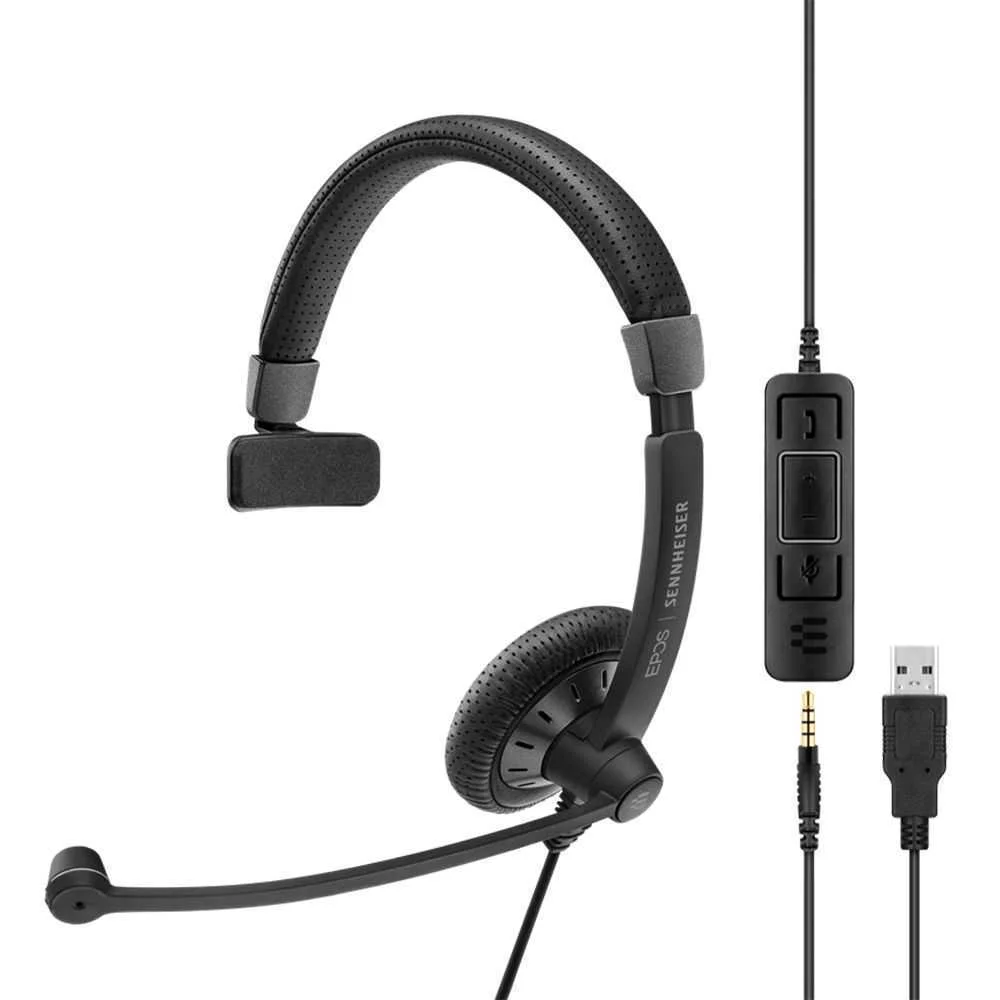 Epos Headset Impact Sc45 Usb-A Ms Mono