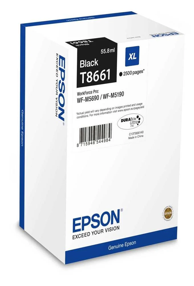 EPSON T8661 TINTEIRO 1 UNIDADE(S) ORIGINAL RENDIM.
