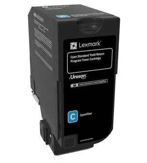 Lexmark Return Print Cart. 74c2sc0 F?r Cs720/Cs725/ Cx725 Cyan