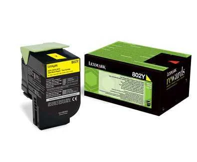 Lexmark 802y Toner 1 Unidade(S) Original Amarelo