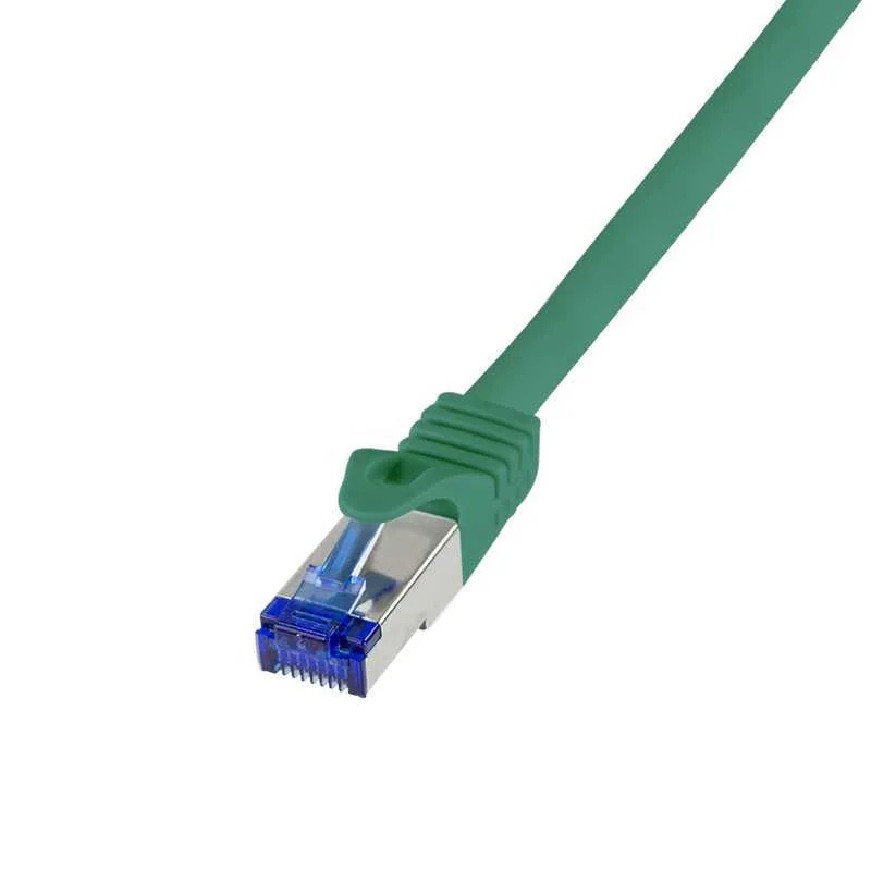 LOGILINK C6A025S CABO DE REDE VERDE 0,5 M CAT6A S.