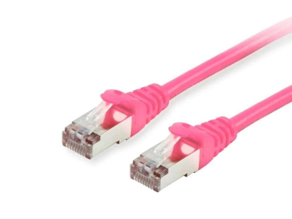 Equip Patchkabel Cat6   S/Ftp 2xrj45  5.00m Pink        Lszh Polybeutel
