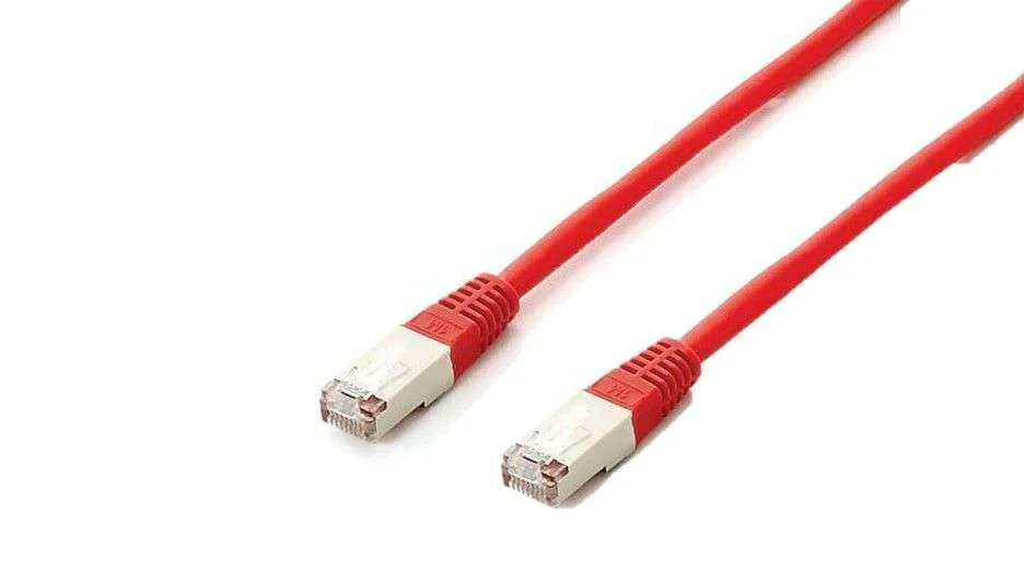 Equip Patchkabel Cat6a  S/Ftp 2xrj45 20.00m Rot    Plat.Lszh Polybeutel