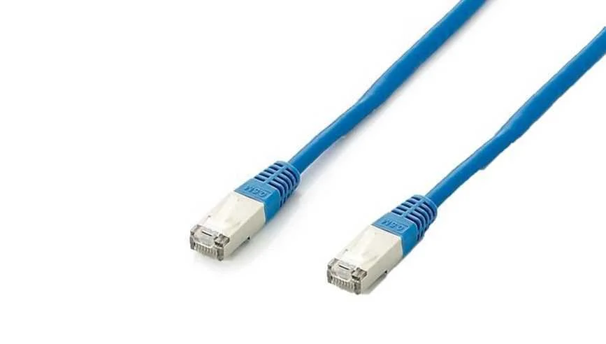 Equip Patchkabel Cat6a  S/Ftp 2xrj45 20.00m Blau   Plat.Lszh Polybeutel