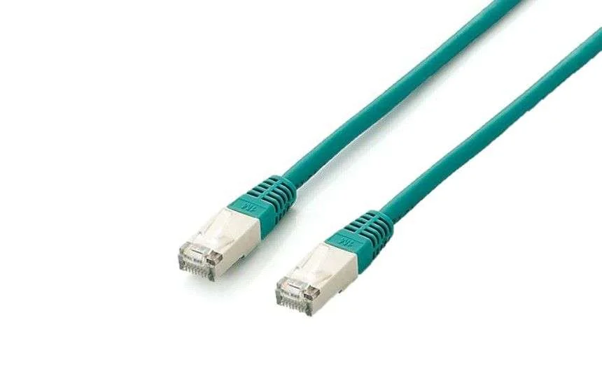 Equip Patchkabel Cat6a  S/Ftp 2xrj45  1.00m Gr&uuml;n   Plat.Lszh Polybeutel
