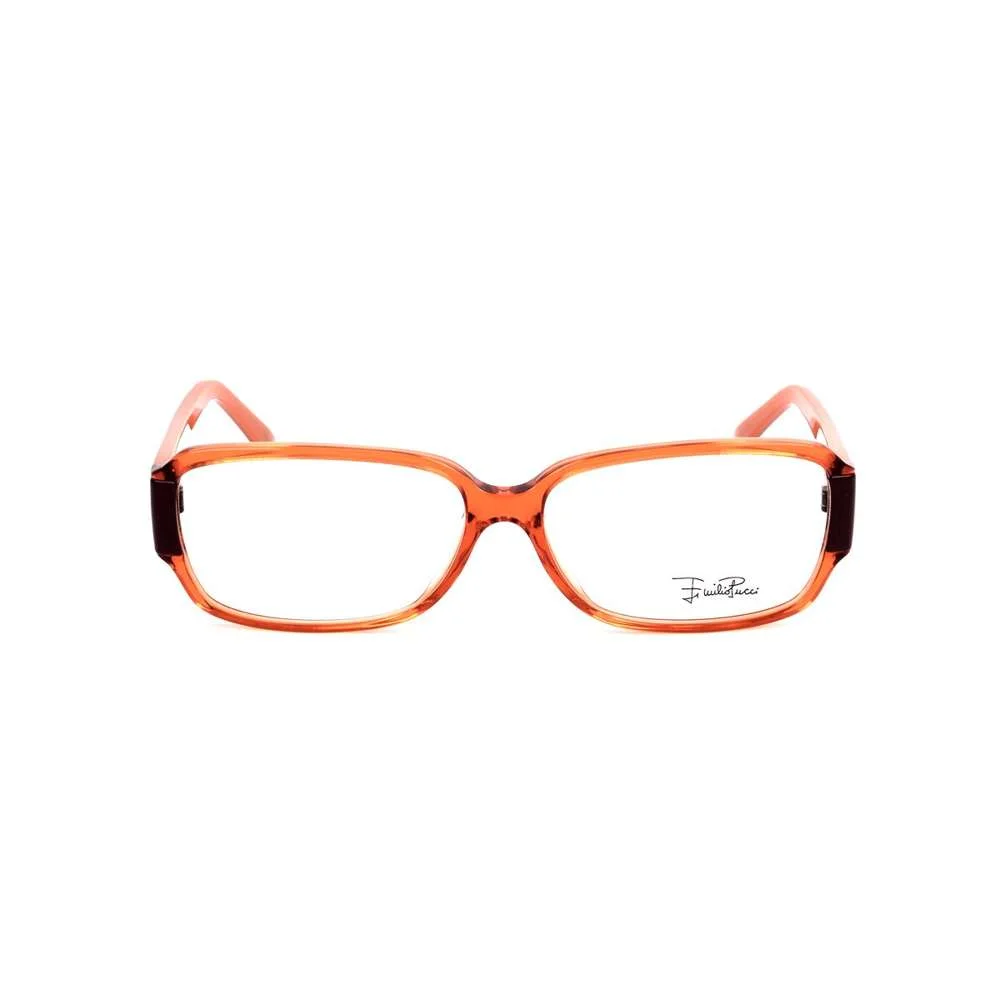 Armação de Óculos Feminino Emilio Pucci Ep2654-800 Laranja 