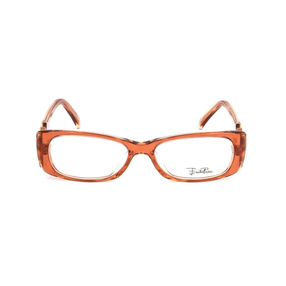 Armação de Óculos Feminino Emilio Pucci Ep2672-830 Laranja 