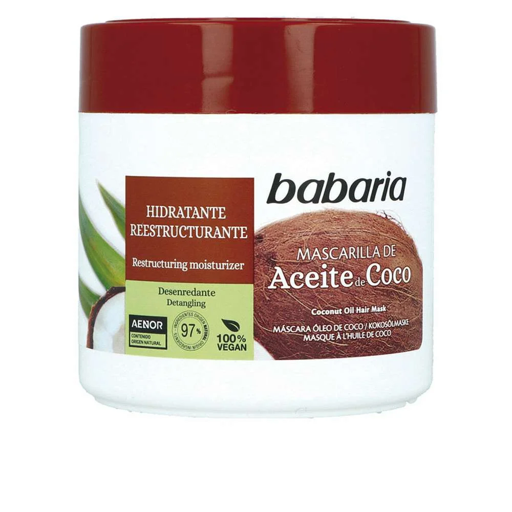 Máscara Capilar Babaria Hidratante Óleo de coco 4.