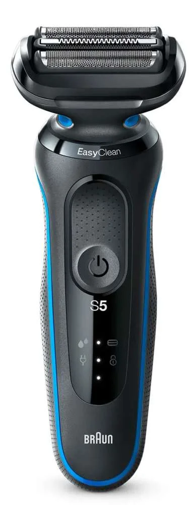 Máquina de Barbear Manual Braun 5 51-B1000s Azul 
