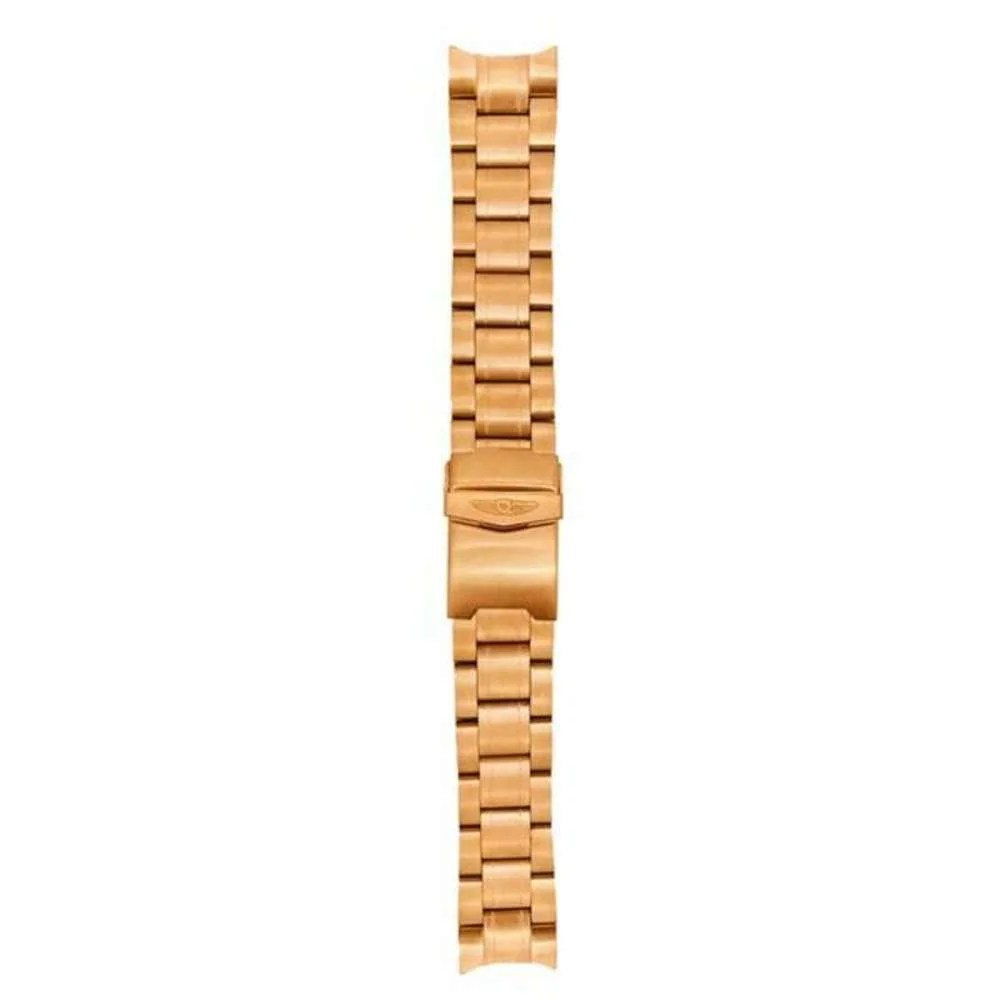 Correia para Relógio Bobroff Bfs002 Ouro Rosa 