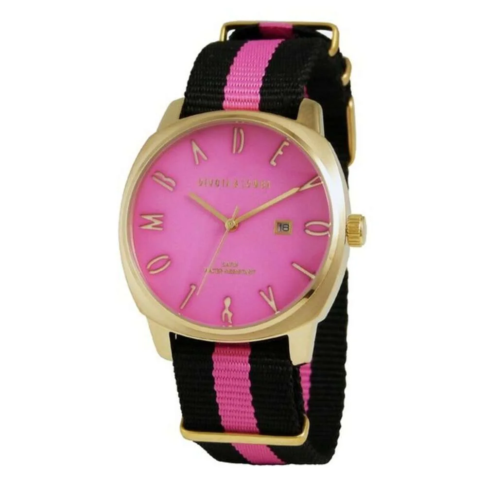 Devota & Lomba Relógio - DL008MSPBK/PK02PINK
