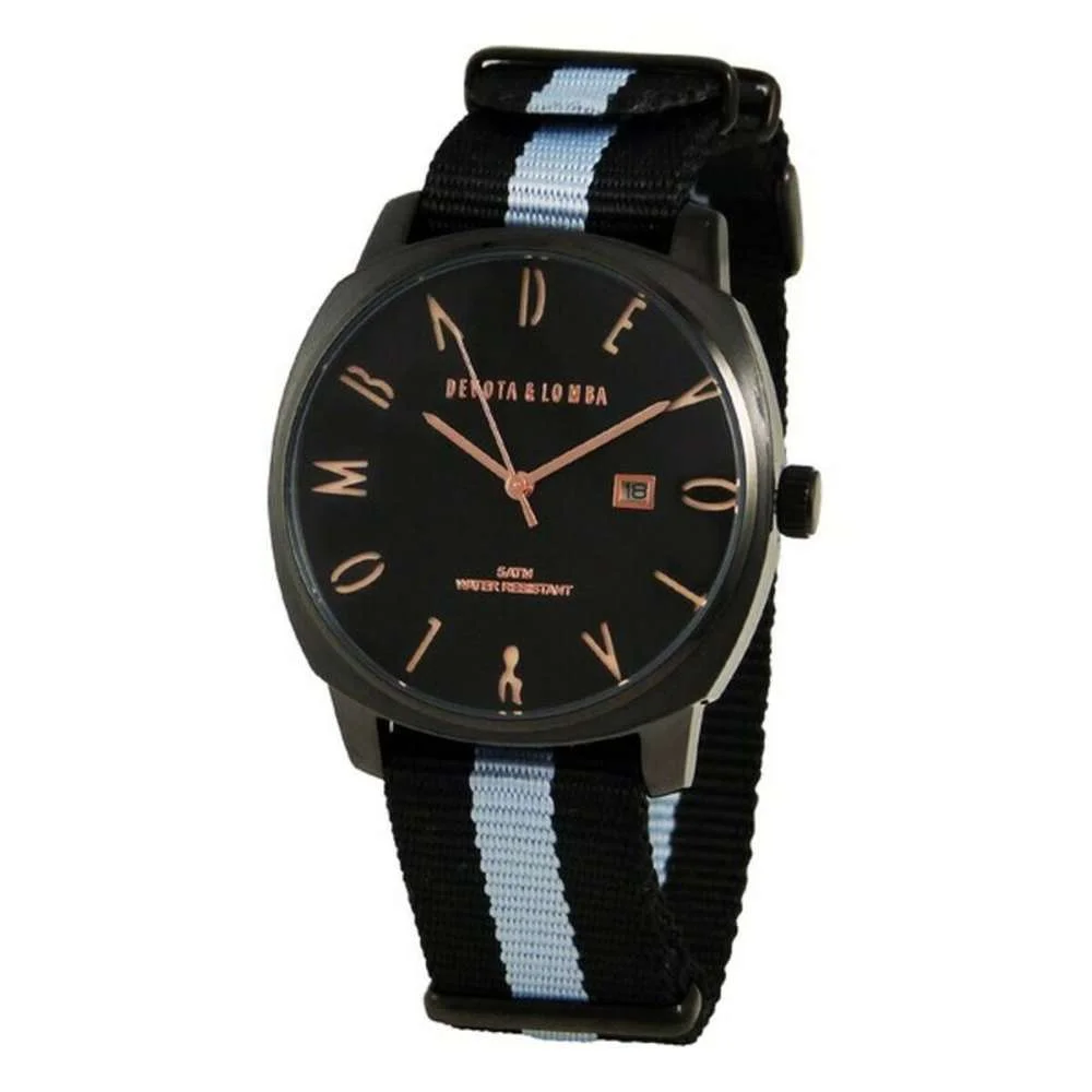 Devota & Lomba Relógio - DL008MSPBK/GR04BLACK