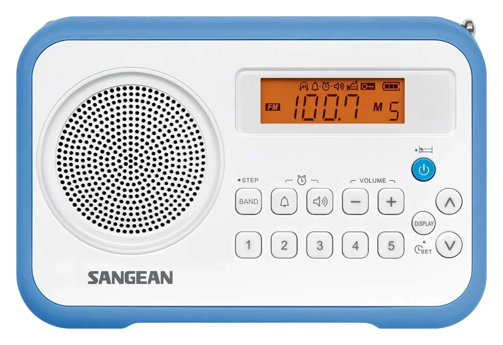 SANGEAN PR-D18 PORTÁTIL DIGITAL AZUL