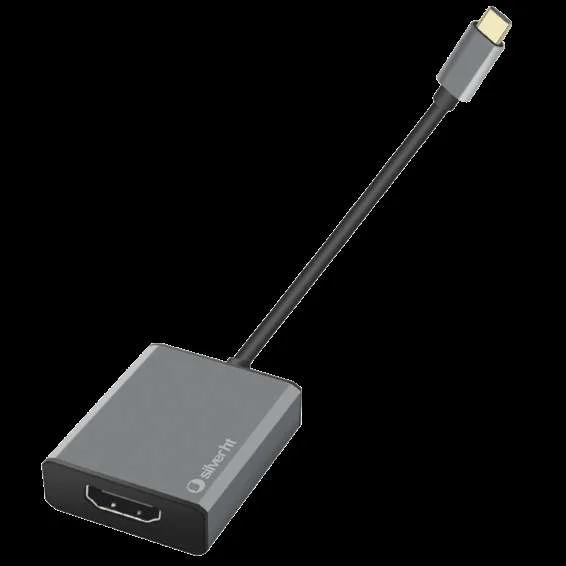 Adaptador Usb C para Hdmi Silver Electronics 112001040199 4k 