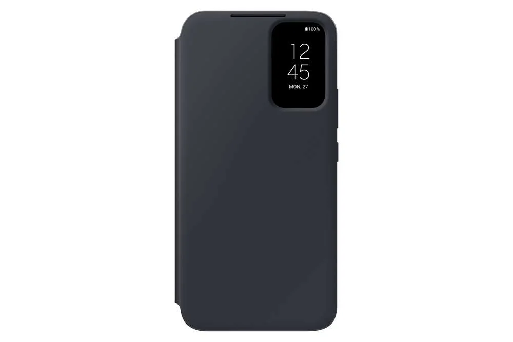 Capa Samsung A34 Capa Smart View C/ Porta Cartões Preta Preta
