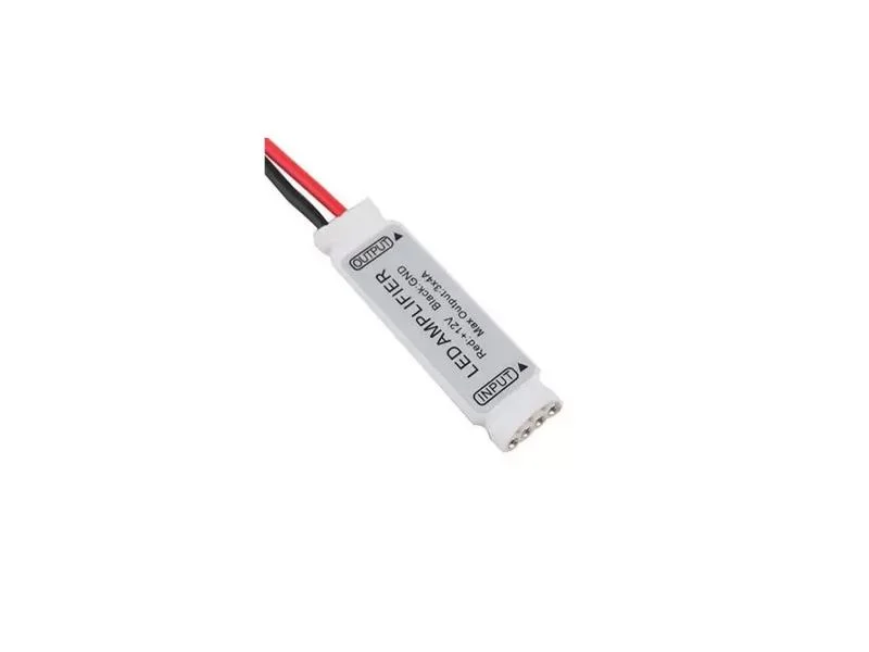 Mini Amplificador RGB para Fita LED RGB de 12v e 24v