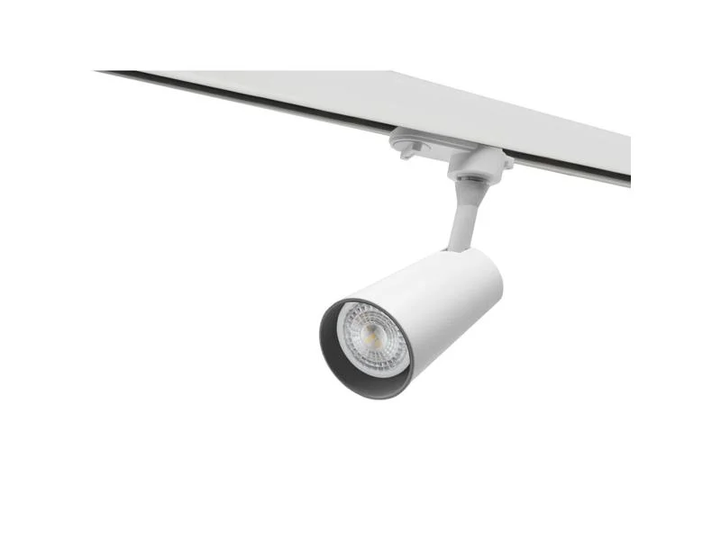 Projetor de Lâmpada Gu10 para Calha Monofásica / 1 Circuíto Branco
