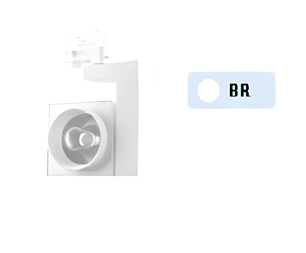 Projetor LED Noxor 35w 4000k Branco  P/ Calha Trifásica/3 Circuítos