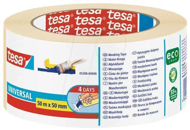 TESA 05288 50 M FITA PARA PINTURA ADEQUADO PARA U.