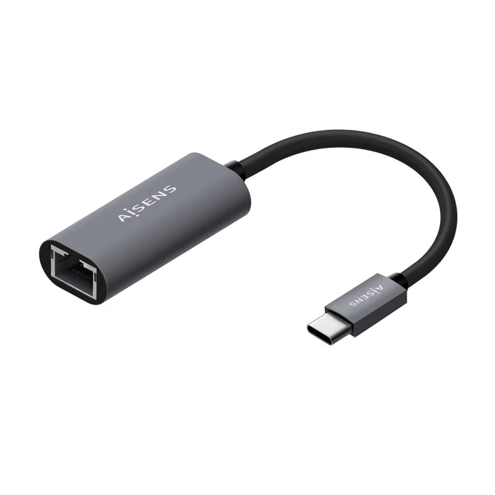 Placa de Rede Externa Rj45 Usb-C 3.1 Gigabit 15cm - Aisens