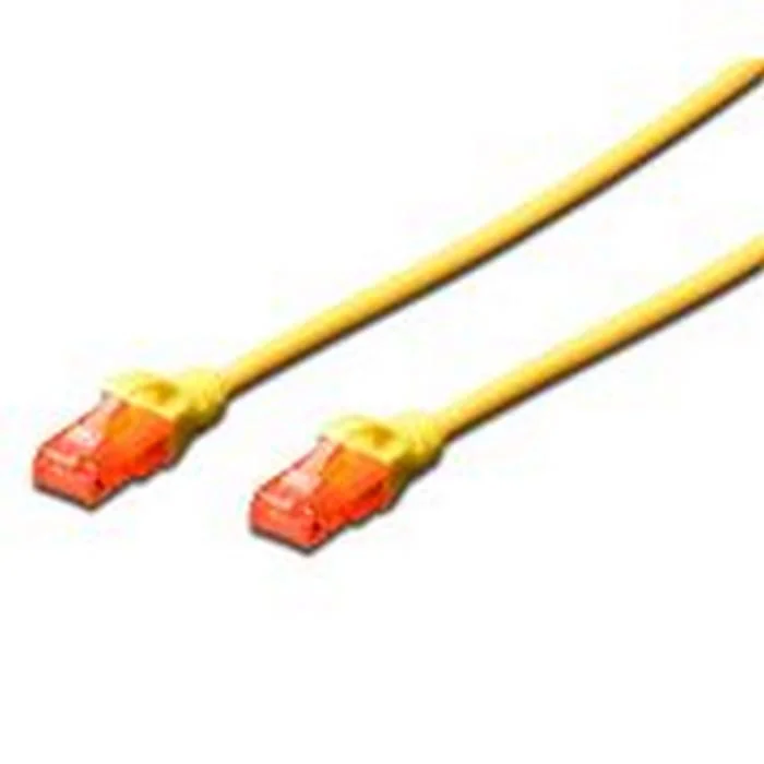 DIGITUS CAT6 U/UTP 2M CABO DE REDE AMARELO U/UTP .