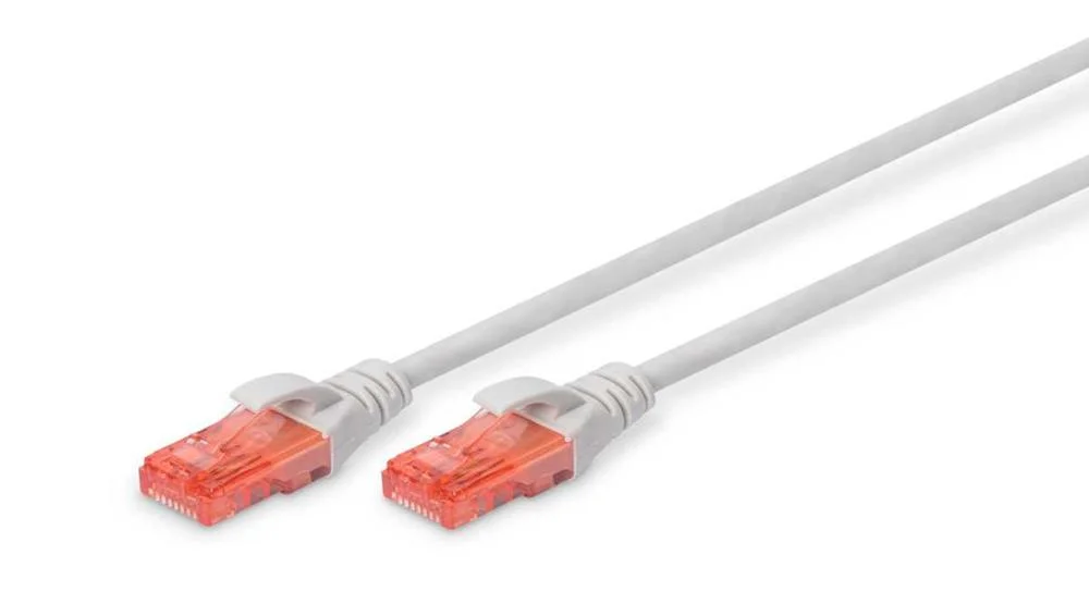 DIGITUS 5M CAT6 U-UTP CABO DE REDE CINZENTO U/UTP.