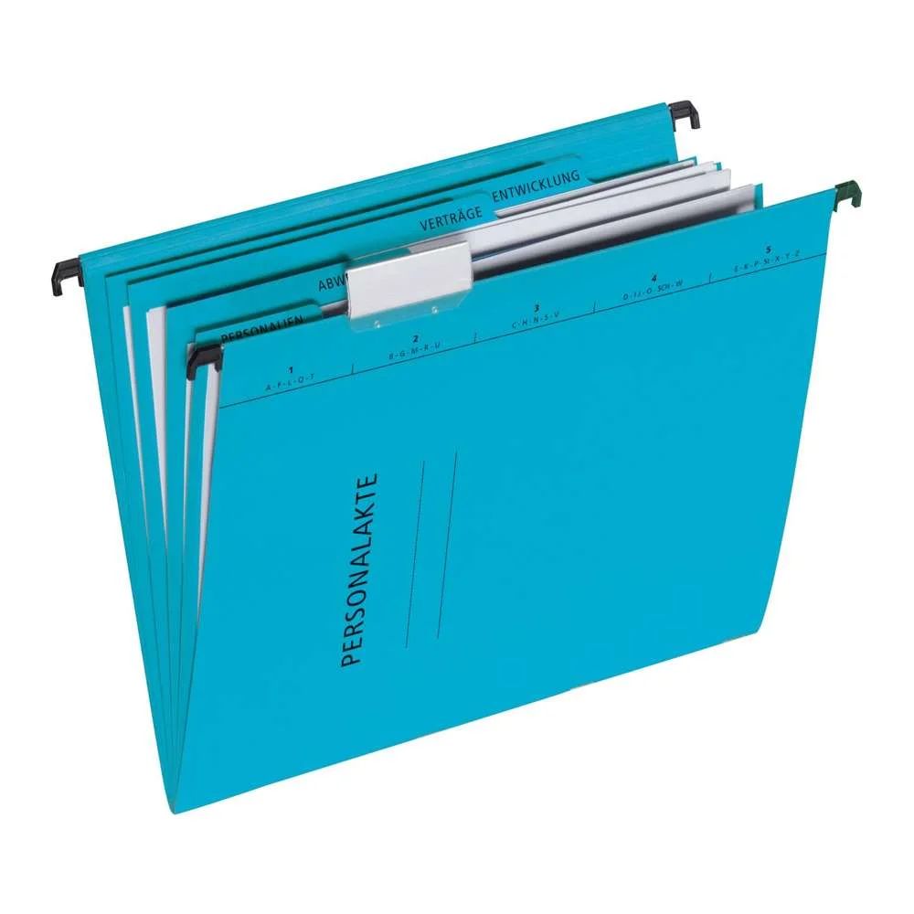 Pagna Personalakte A4 5 Fächer Blau